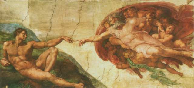 The Creation of Adam, Michelangelo